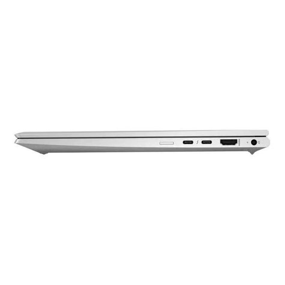 HP Elitebook 840 G7 slim business laptop side ports close up